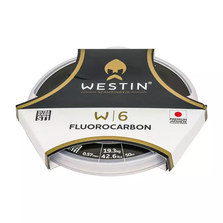 Westin W6 ST1 Fluorocarbon 50m - Fluorocarbon- & monofortom - 5707549543665 - 1