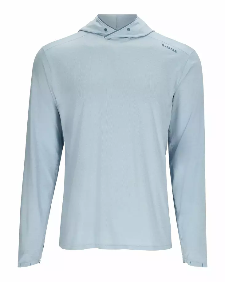 Simms SolarFlex Hoody Steel Blue Heather - Hettegensere - 694264633885 - 1