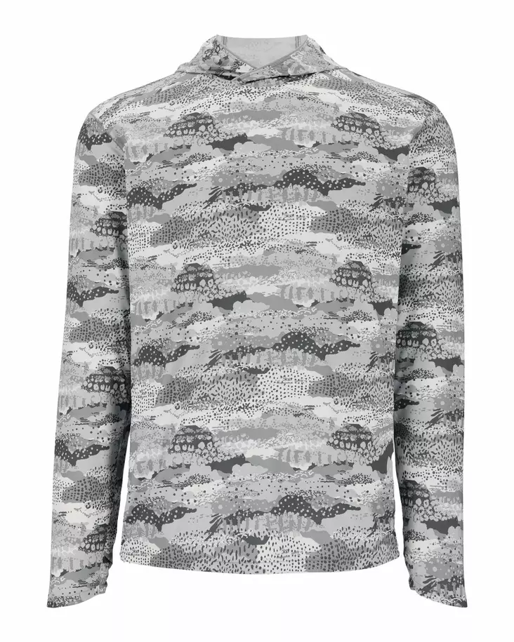 Simms Bugstopper Solarflex Hoody - Shroud Sterling - Hettegensere - 694264679715 - 1