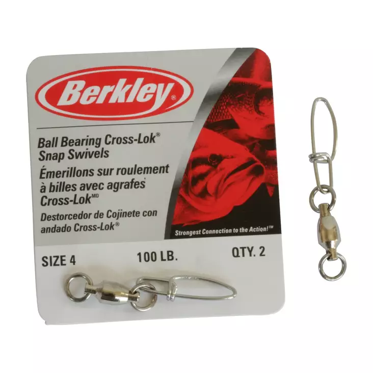Berkley McMahon Ball Bearing Swivel 2 - Kraftige svivler & kulelagersvivler - 028632623565 - 1