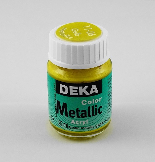 Deca Lack Metallic 25ml - Løsemiddelbaserte maling og lakk - SAMDLM25 - 1