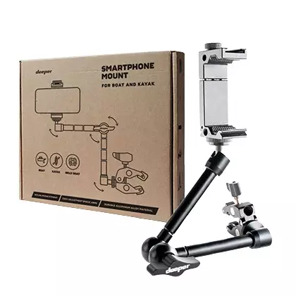 Deeper Smartphone Mount For Boat & Kayak - Deeper ekkolodd og tilbehør - 4779032950695 - 1
