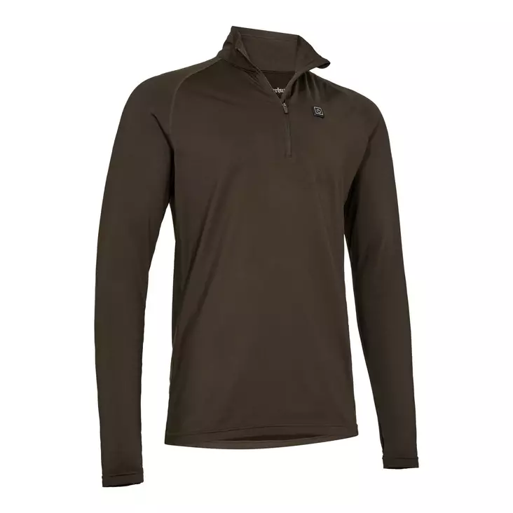 Deerhunter Heat Game ½-Zip Undershirt Wood - Undertrøyer - 5702827249925 - 1