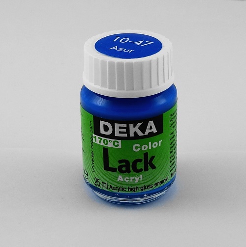 Deka Lack 25ml - Løsemiddelbaserte maling og lakk - SAMDL25 - 1