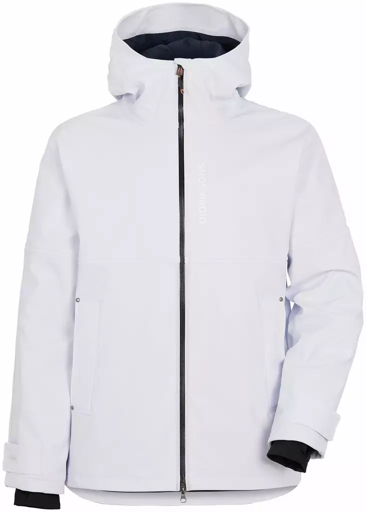 Didriksons Orust USX Jacket White - Skalljakker herrer - 7332627980865 - 1