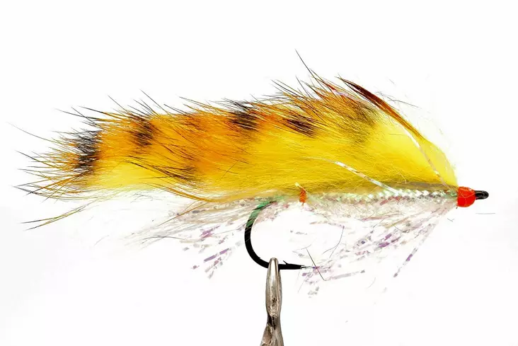 Drags Devil Fl. Tiger Streamer - Andre sjøørretfluer - 8859202530585 - 1