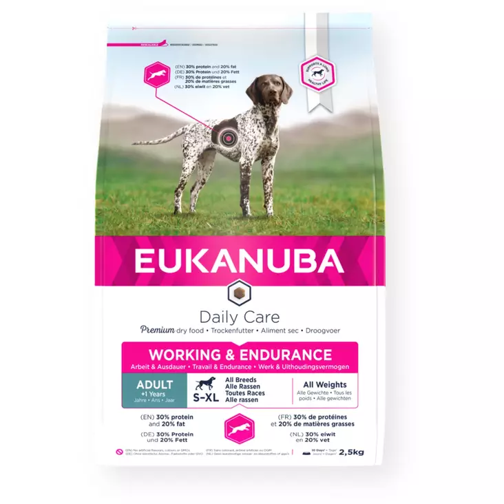 Eukanuba Daily Care Working & Endurance - Eukanuba hundefôr - 8710255121345 - 1