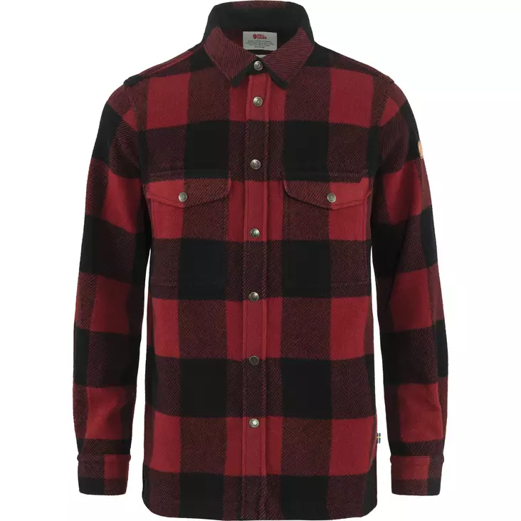Fjällräven Canada Shirt Red - Jegertrøyer - 7392158891825 - 1