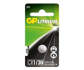 GP Lithium cell CR1/3N - Batterier og powerbanker - 4891199028175 - 1