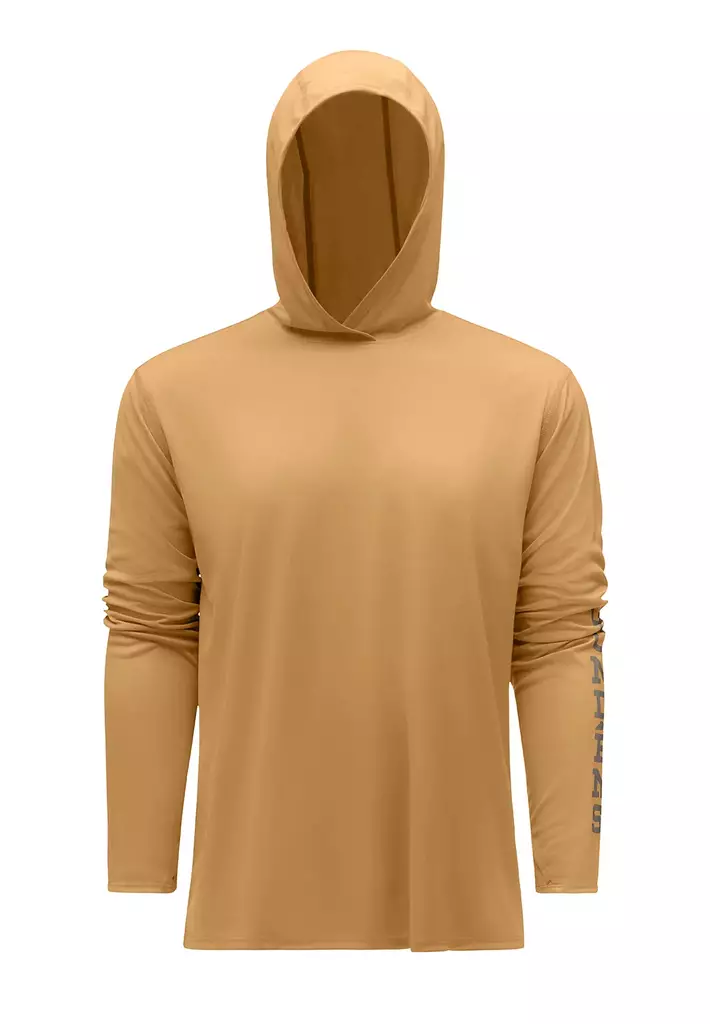 Grundens Tough Sun Hoodie Whiskey - Hettegensere - 0840316329675 - 1