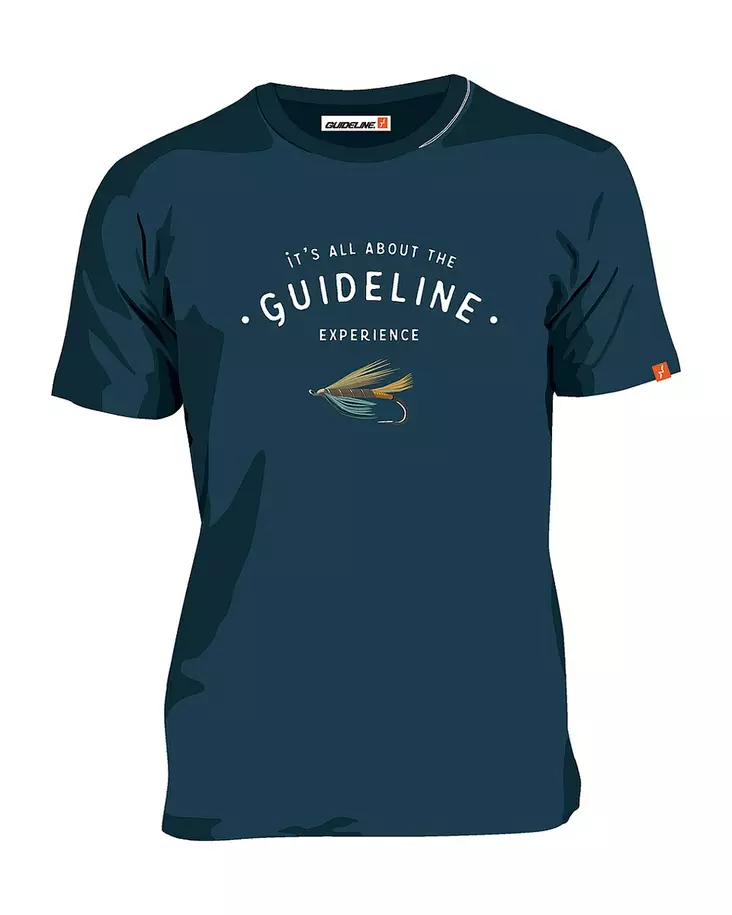 Guideline The Fly Eco Tee Blueberry #S - T-skjorter herre - 7033841061315 - 1