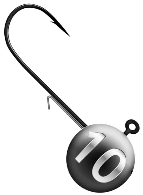 K.P Round Jig Head 10g - Jiggskaller - 6438239079315 - 1
