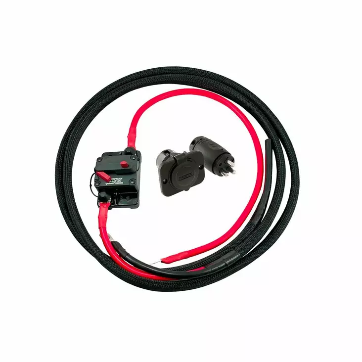 Cabling package, incl. 12VCPS3 1.0m 2x10mm2, automatic fuse - Batterier og elektrisk tilbehør - 7332467290575 - 1