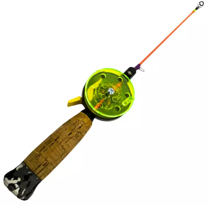 Kirpun Modattu Delfin 50mm/ 40cm Orange - Tradisjonelle pilkestikker - 6438407010225 - 1