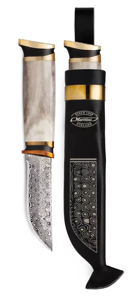 Marttiini Luudamascus wooden gift box - Kniv - 6416885346265 - 1