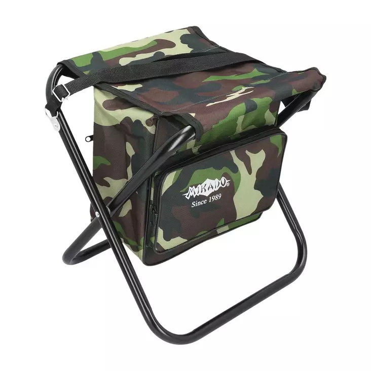 Mikado Foldable Stool with Bag IS12-81B Camo - Feeder- & spesialstoler - 5900637634645 - 1