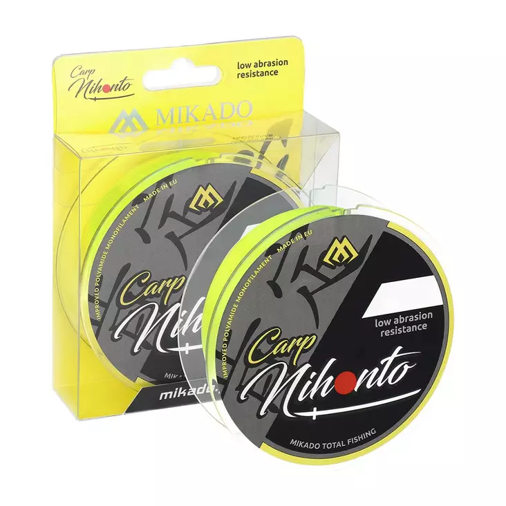 Mikado Nihonto Carp 600m Fluo Yellow - Monofilsnøre - 5900637802785 - 1