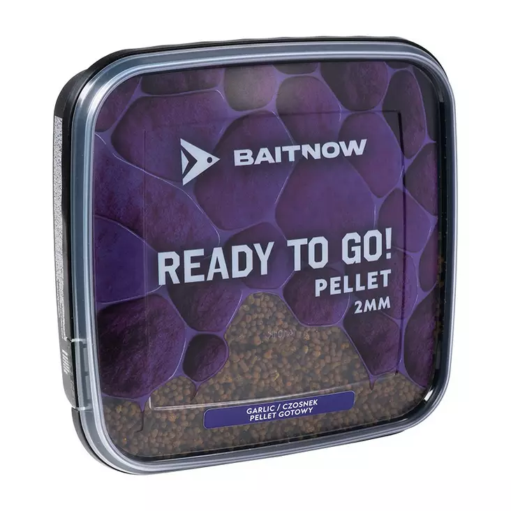 Mikado Ready To Go Method Feeder Pellet Garlic 2mm 500g - Fôr- & mikropellets - 5900637169345 - 1