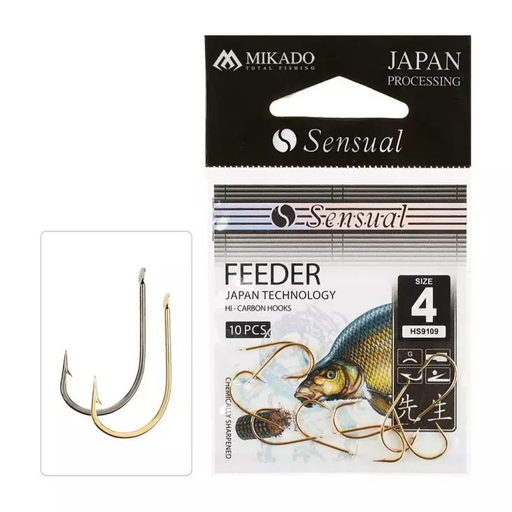 Mikado Sensual Feeder 9109 G - Kroker med øye & spade - 5900637613985 - 1