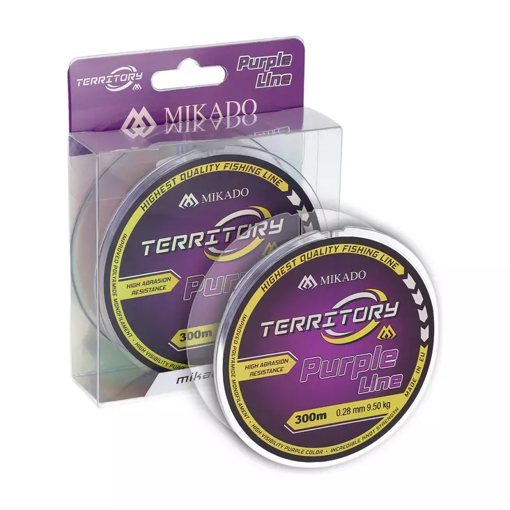 Mikado Territory Purple 300m - Monofilsnøre - 5900637815495 - 1