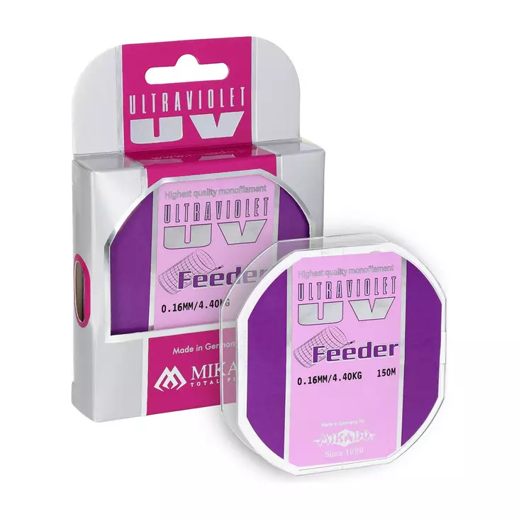 Mikado Ultraviolet Feeder 150m - Feeder- & match-monofil - 5900637809845 - 1