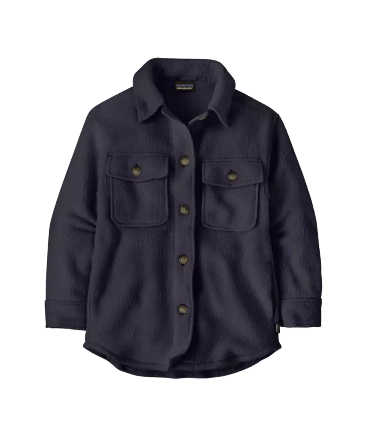 Patagonia W´s Retro Pile Shacket Sunken Blue - Fleecegensere - 198077478645 - 1