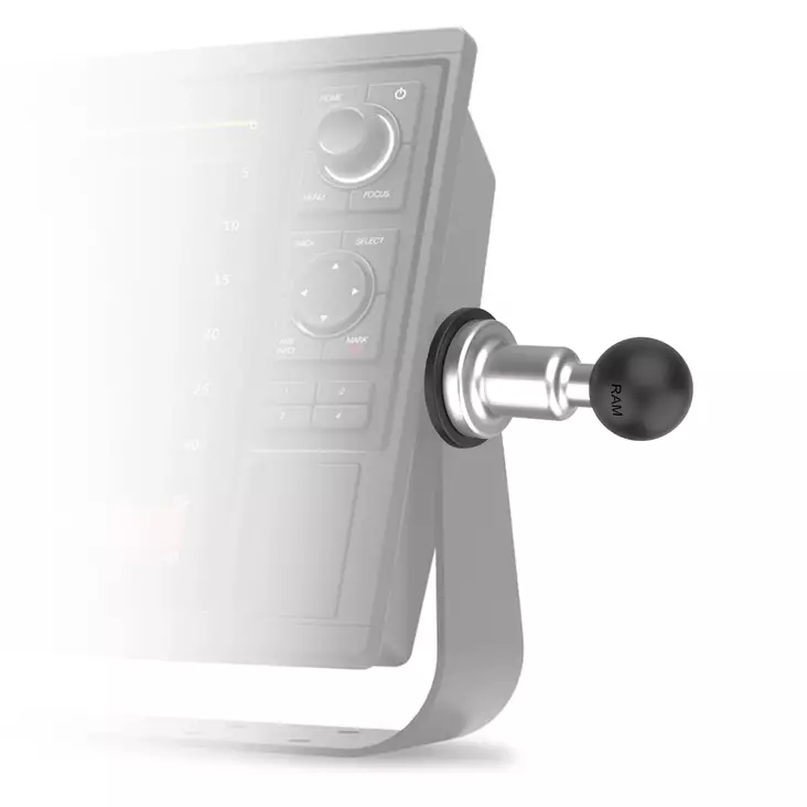 RAM Fishfinder Gimbal Base Adapter - RAM Mounts, C-størrelse - 793442024115 - 1