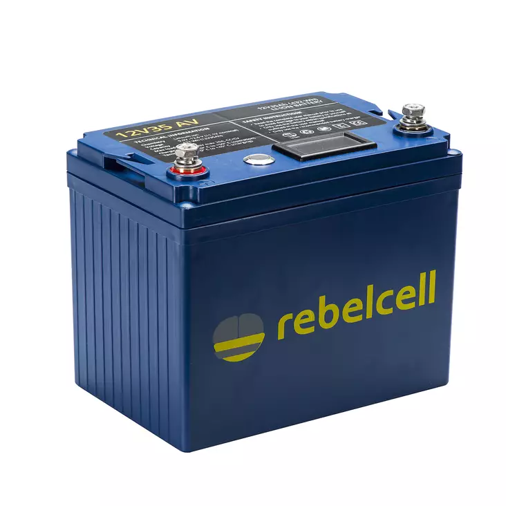 Rebelcell Lithium Li-Ion 12v 35Ah - Båtbatterier - 7106623692165 - 1