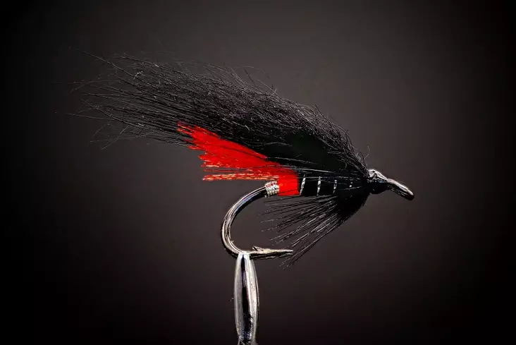 Red Butt Salmon Fly - Dobbeltkrok - 8859202530295 - 1