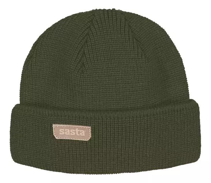 Sasta Muje Beanie Dark Olive - Jegerens hodeplagg - 6419619135265 - 1
