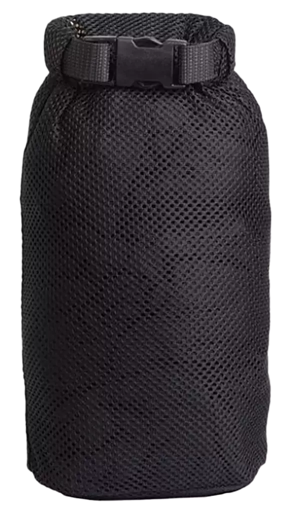 Savotta Rolltop Stuffsack Mesh Black - Annen friluftsutstyr - 6419134200585 - 1