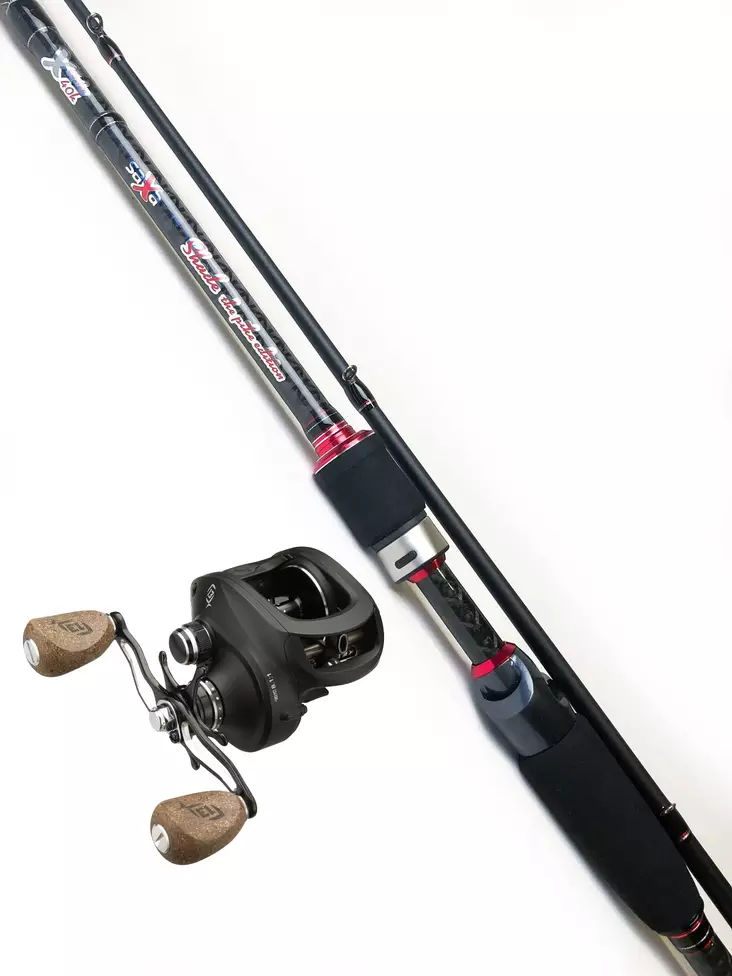 Saxa Shade G2 8'4" up170g + 13Fishing Concept A3 - Kraftige fiskesett for gjeddefiske - 0701202315 - 1