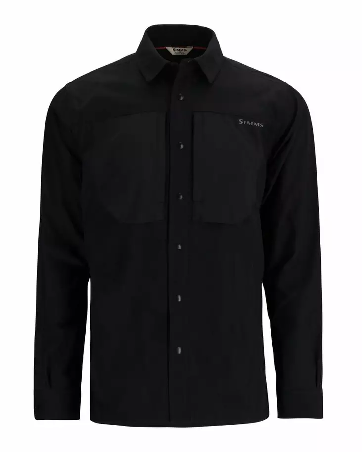 Simms Confluence Shirt Black - Skjorter - 694264659465 - 2