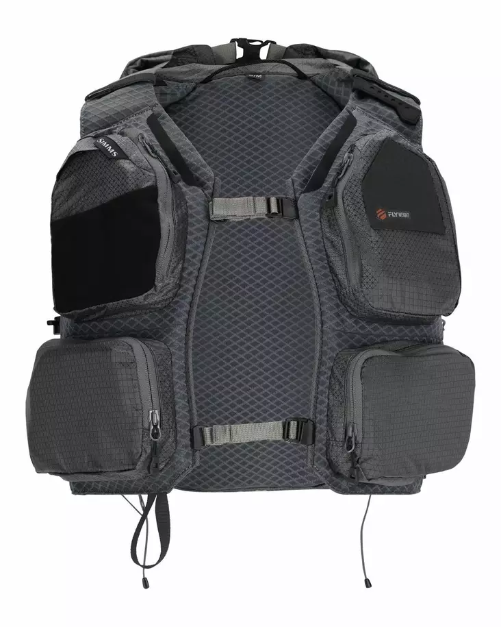 Simms Flyweight Vest Pack Smoke - Brystvesker og midjevesker - 694264653395 - 1
