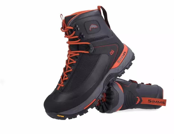 Simms G4 Pro Powerlock Boot Carbon - Vadestøvler - 694264598085 - 1
