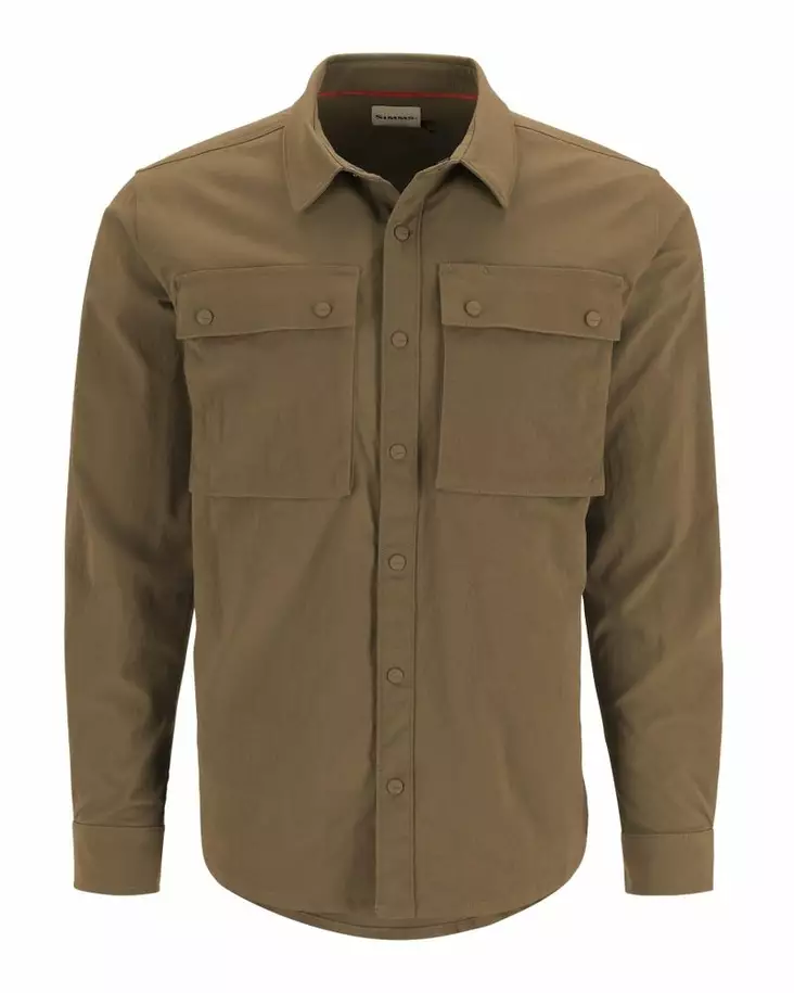 Simms Lodge Work Shirt Driftwood - Skjorter - 694264661055 - 2