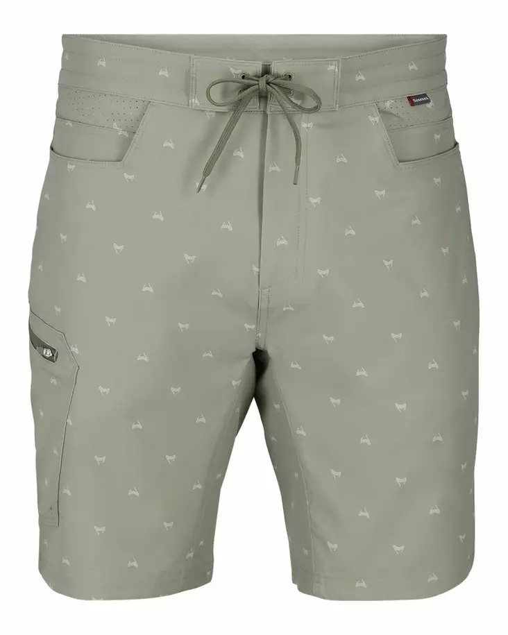Simms Seamount Board Short Fishtail Pale Pine - Bukser - 694264682685 - 2