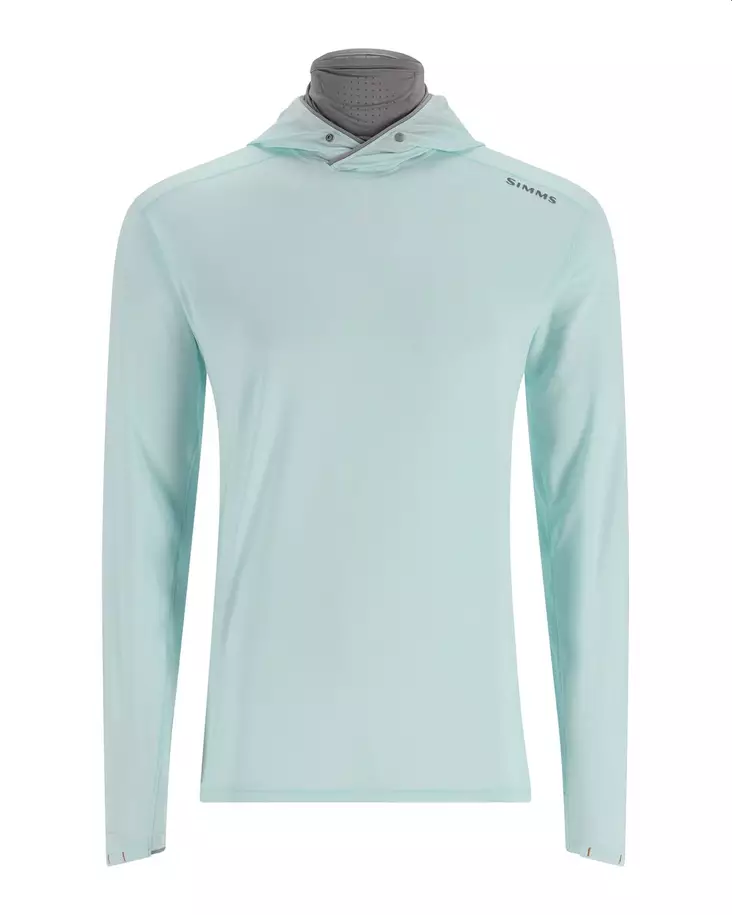 Simms Solarflex Guide Hoody Sea Breeze / Regiment Camo Cinder - Skjorter - 694264611395 - 1