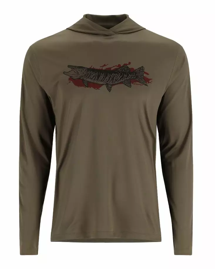 Simms Tech Hoody - Artist Series Dark Stone Musky - Hettegensere - 694264607435 - 1