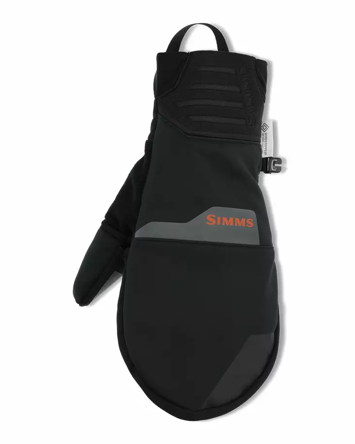Simms Windstopper Foldover Mitt Black - Hansker - 694264626665 - 1