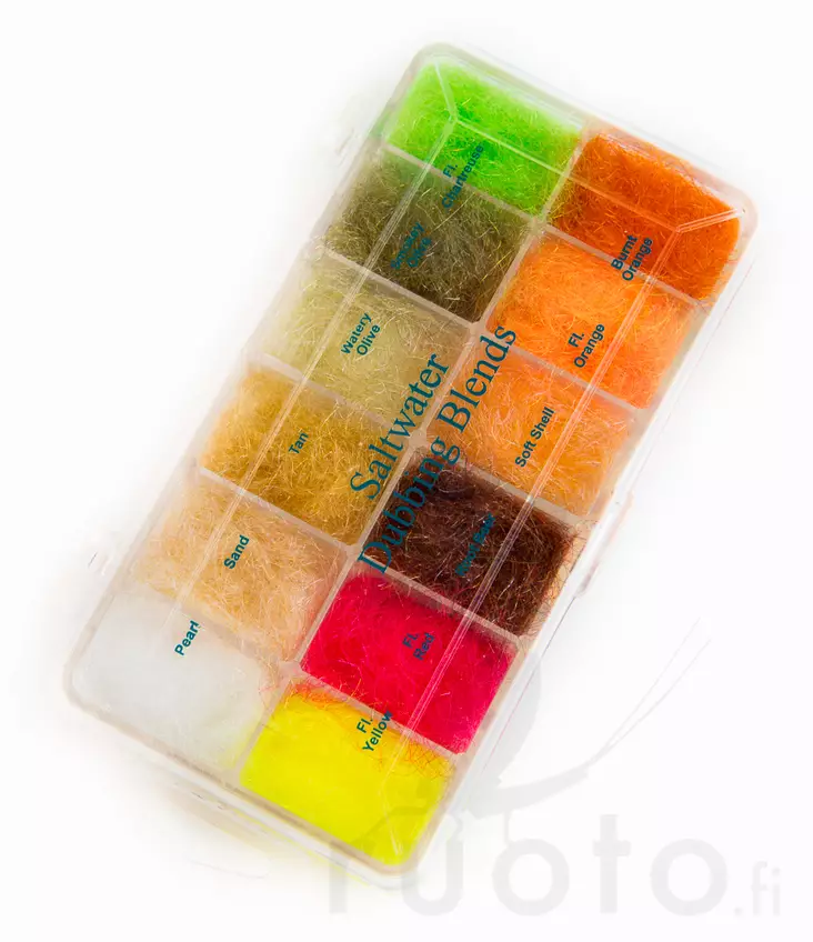 Saltwater Dispenser I - Dubbing sortimentssett - 053526433135 - 1