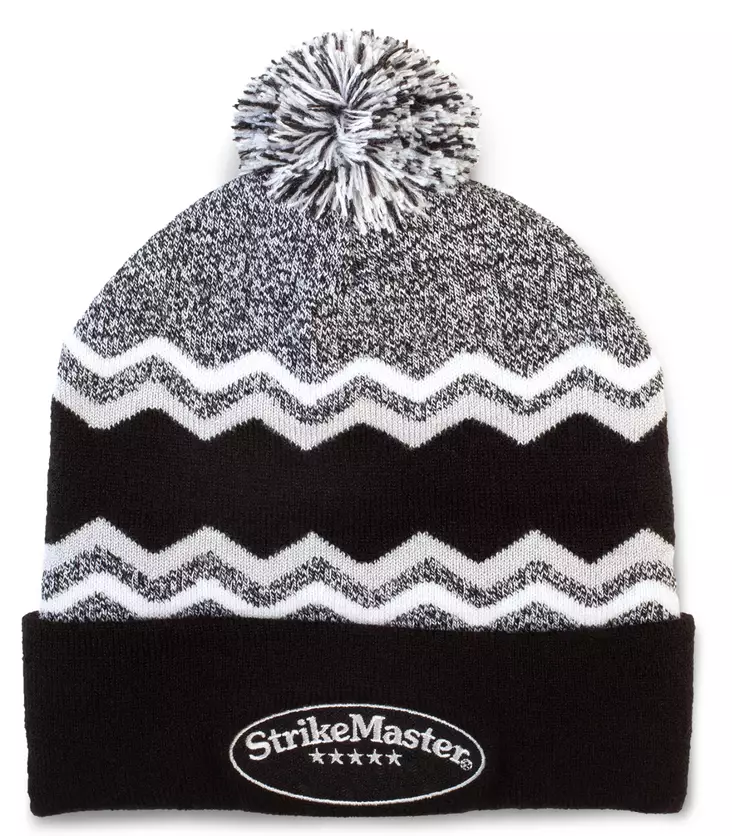 Strikemaster Beanie Black Grey White - Luer - 043253122785 - 1