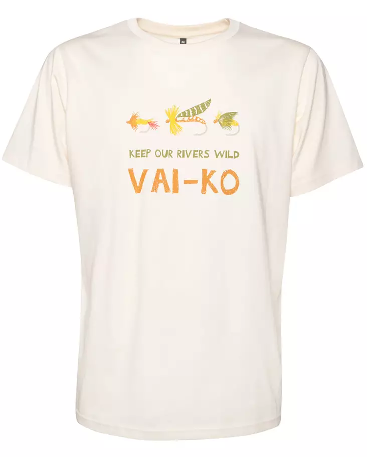 VAI-KO Flyfisher T-Shirt Birch White - T-skjorter herre - 6430072388395 - 1