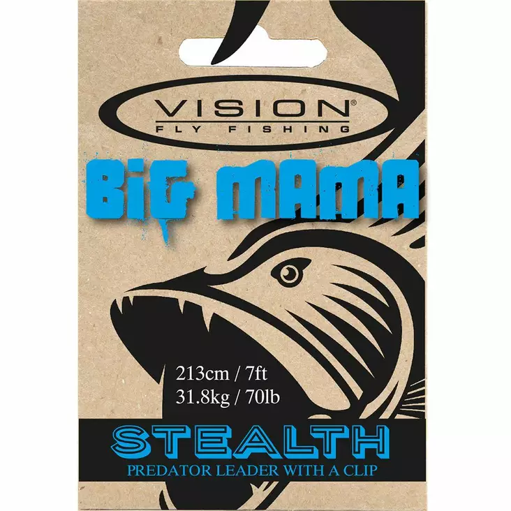 Vision Big Mama Leader Stealth - Avsmalnende Fluorkarbon-fortommer - 6417512831345 - 2