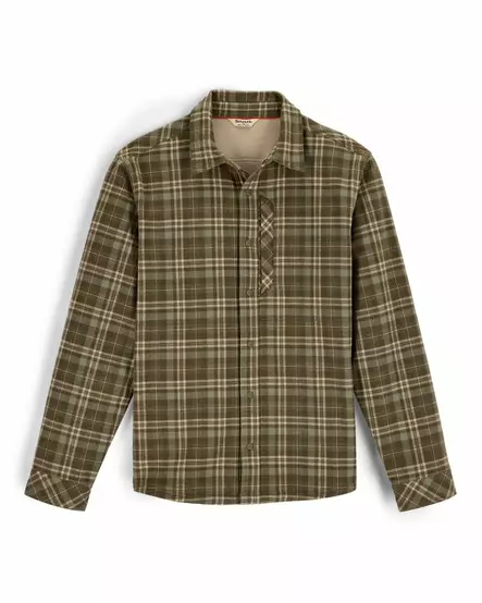 Simms Coldweather Shacket Schooner Plaid: Loden - Andre jakker - 694264695586 - 2