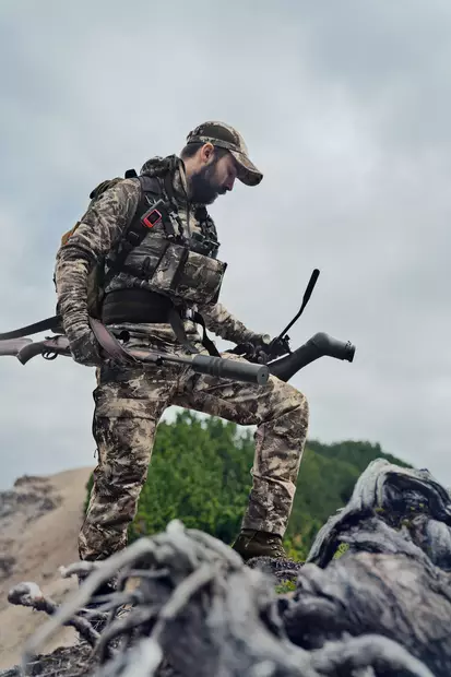 Härkila Mountain Hunter Expedition Light Trousers AXIS MSP Mountain - Herrebukser for jakt - 5714733549686 - 2