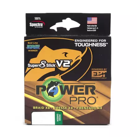 Power Pro Super 8 Slick V2 Moss Green - Flätlinor - 0712649219636 - 2