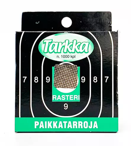 Tarkka Paikkatarra Rasteri - Plastklistremerker - 6410362412306 - 1