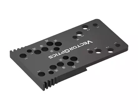 Vector Optics CZ Shadow 2 Adapter - Adapterplater til pistolsikter - 6976386124996 - 1