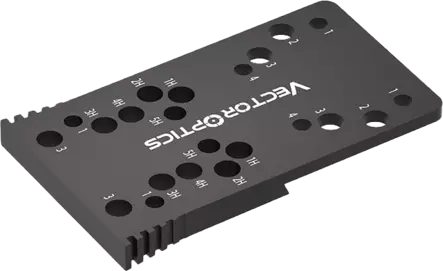 Vector Optics CZ Shadow 2 Adapter - Adapterplater til pistolsikter - 6976386124996 - 1